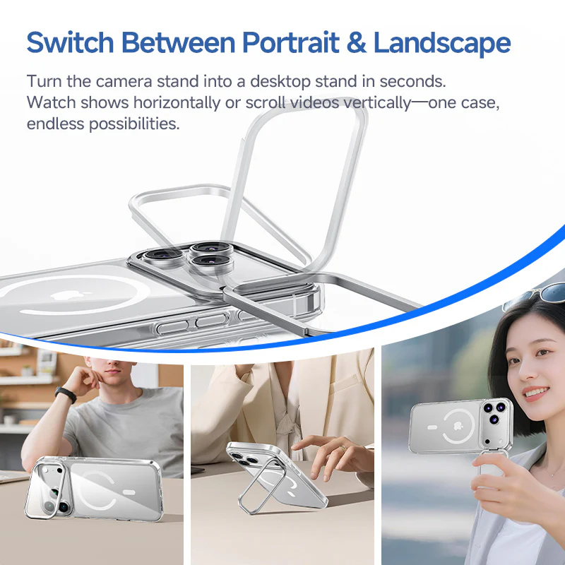 iPhone 17 Pro/Pro MAX Camera Cover Stand Case - Image 5