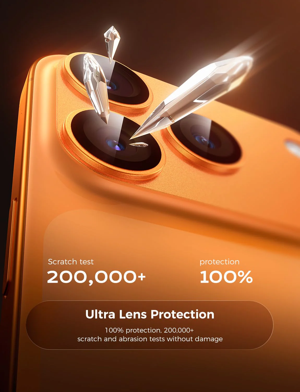 iPhone 17 Pro/Pro Max Sapphire Camera Lens Protector - Image 13