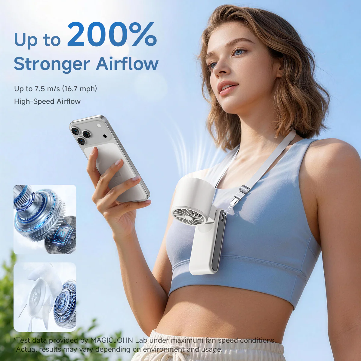 Turbo 3-in-1 Handheld Fan - Image 5
