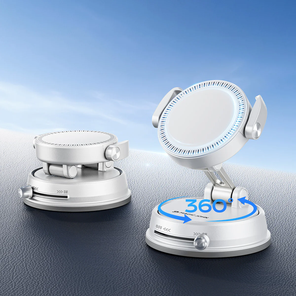 360° Clip-On Magnetic Car Holder - Image 9