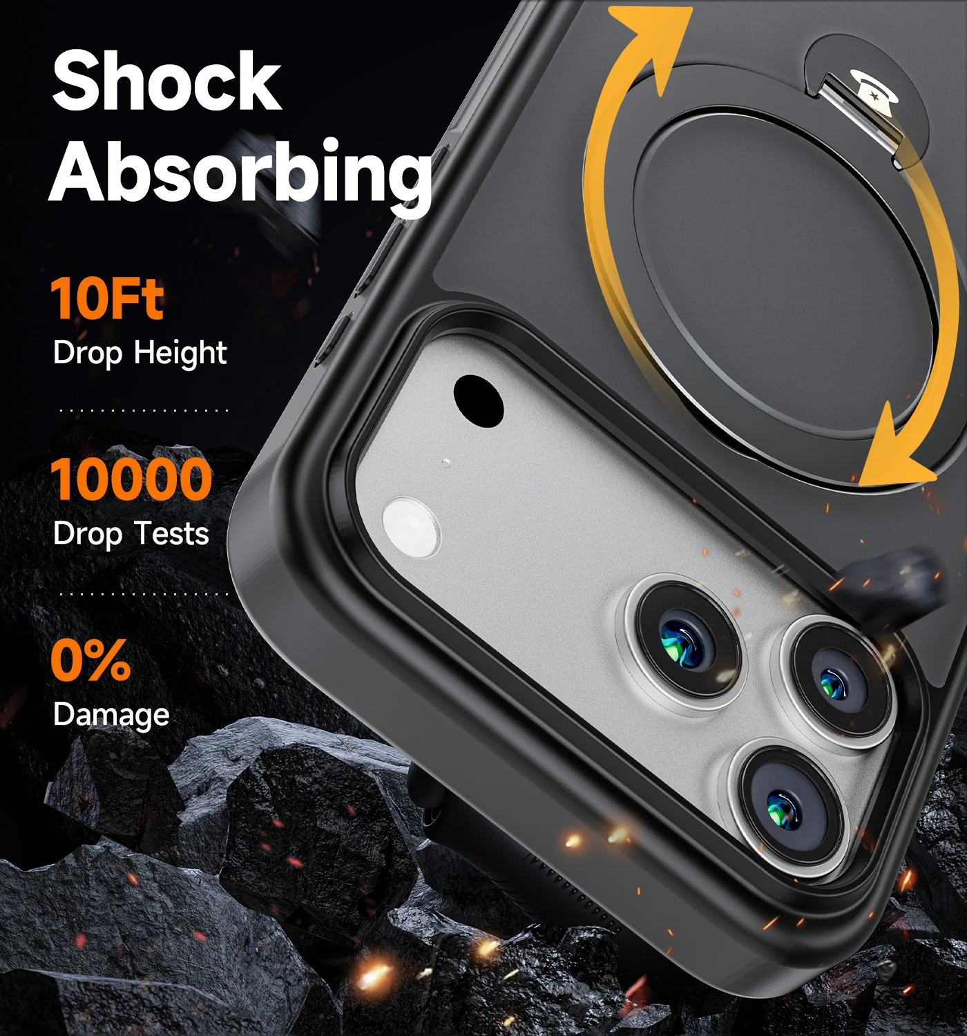 iPhone 17 360° Magnetic Stand Case - Image 4