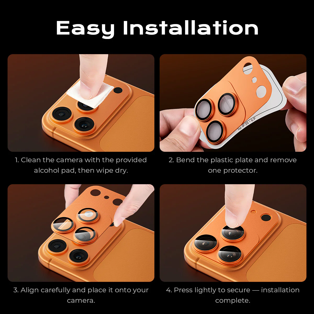 iPhone 17 Pro Max/Pro Magnetic Lens Protector - Image 9