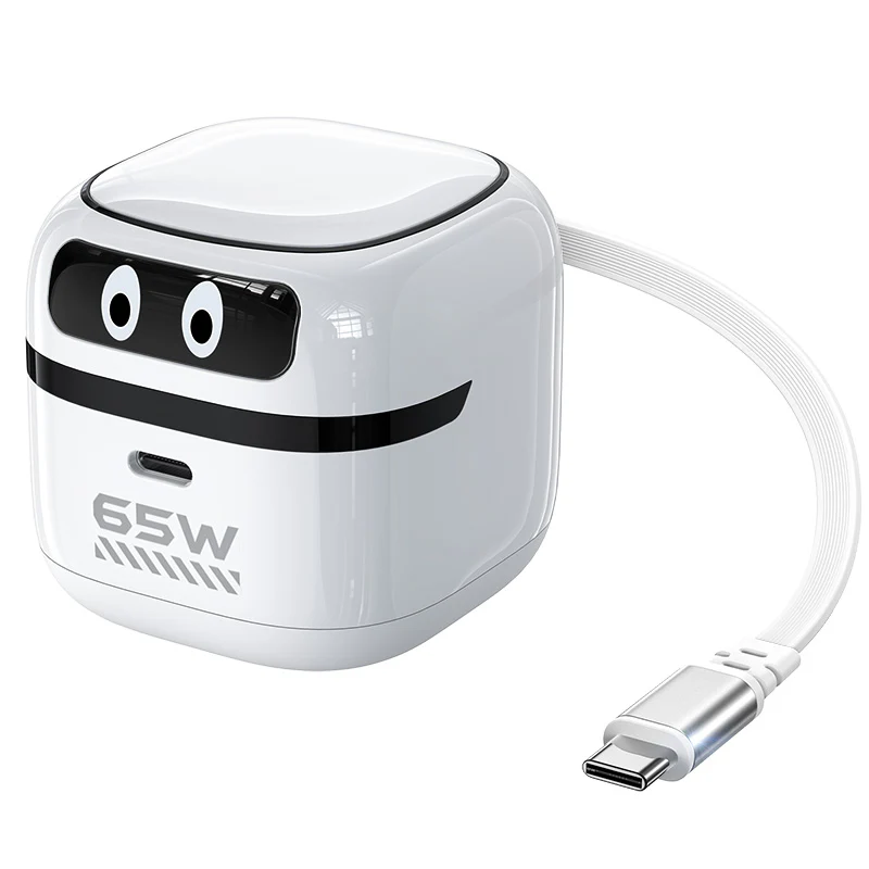 65W Robot Retractable GaN Charger - Image 10