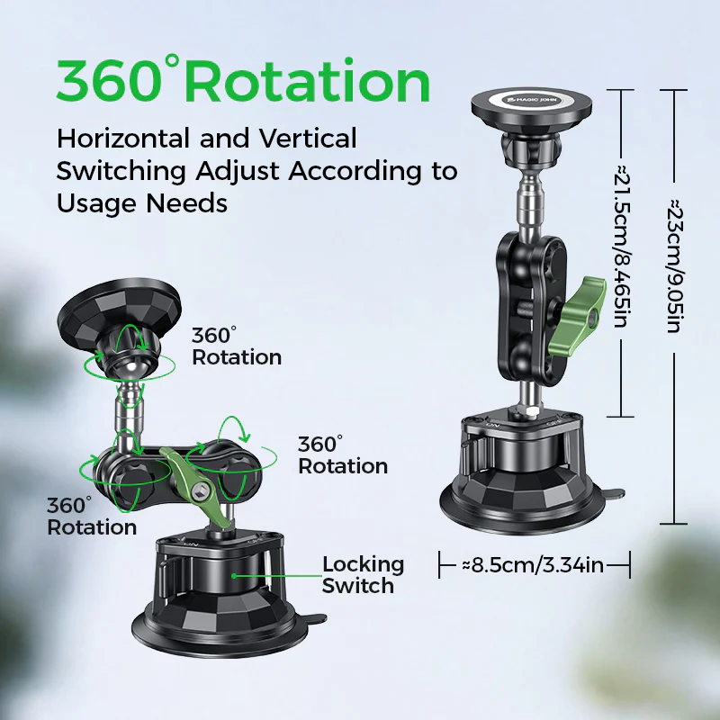 360° Magnetic Car Phone Holder - Image 14