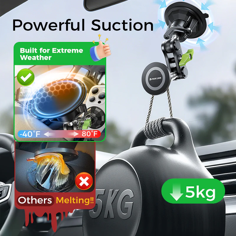 360° Magnetic Car Phone Holder - Image 8