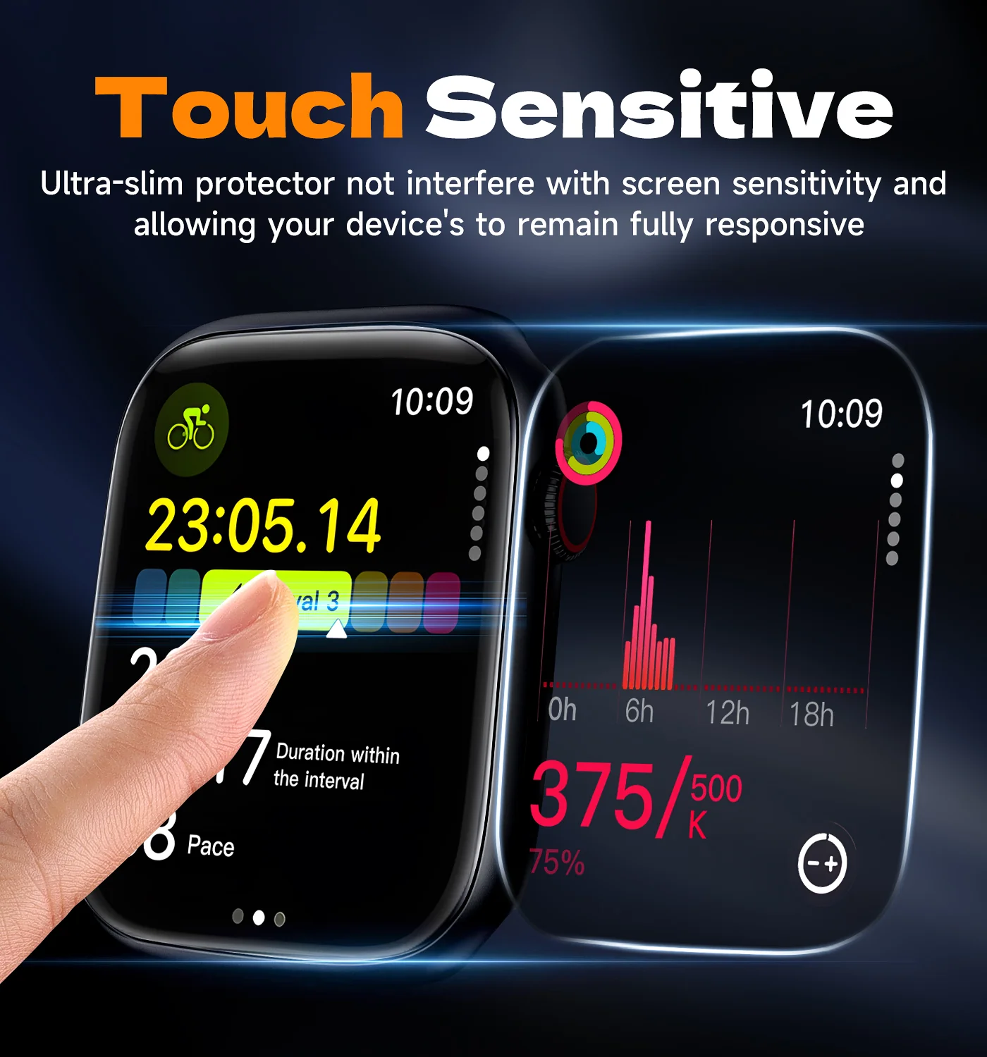Apple Watch Screen Protector 2-Pack - Image 6